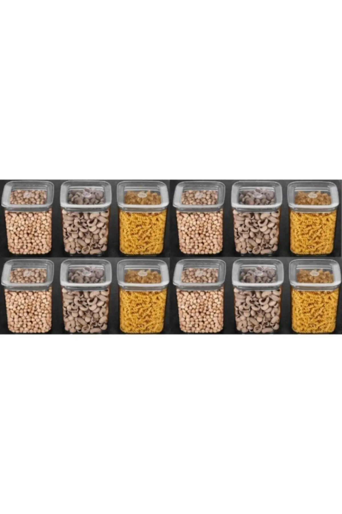 DOLBOVI Sude square storage container 900 Ml X 12 pcs Set