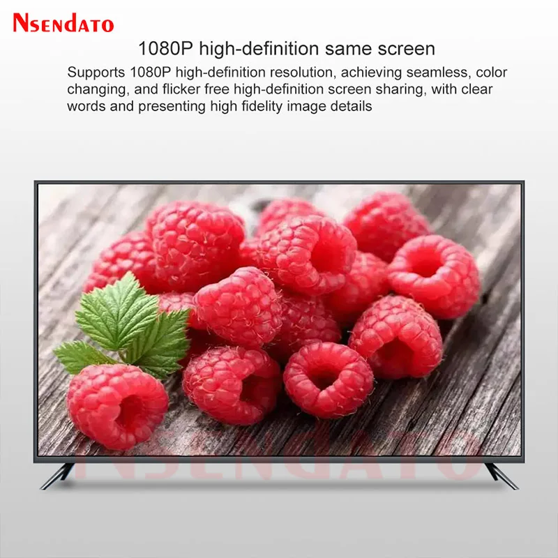50m 1080P Wireless HDMI Video Audio Transmitter and Receiver Extender Wifi Display Screen TV Stick Adapter for Camera PC to TV image 2