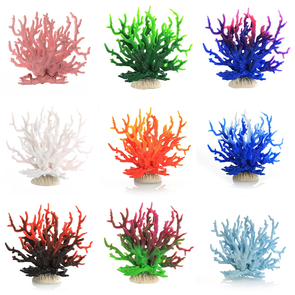 

Fake Coral Multi-purpose Pollution-free Simulation Beautiful Water Grass Fish Tank Aquarium Decoration Accessories Supplies