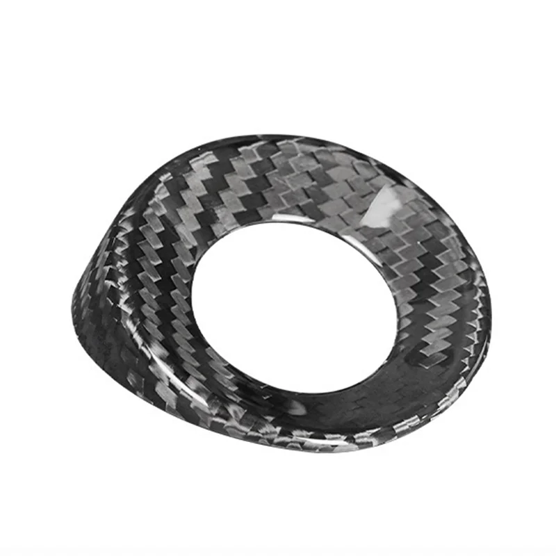 

Автомобильный переключатель стартера, декоративная крышка панели замочной скважины для Camaro 2010-2015, аксессуары для интерьера из углеродного волокна