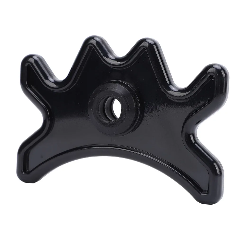 Plastic Material Billiard Bridge Head Portable Design Black Color Cue Bridge Accessories Lightweight Structure Pool Bridge Head
