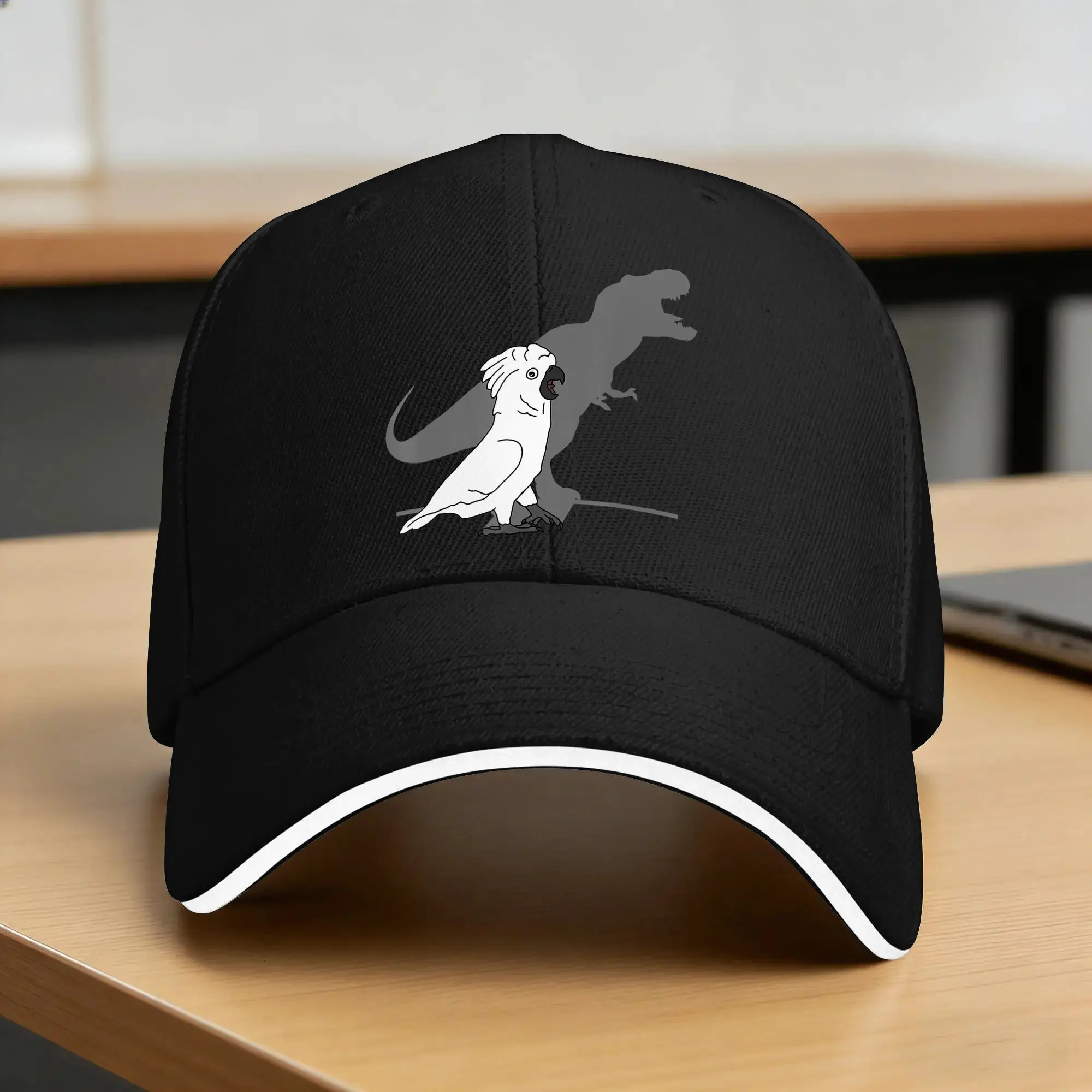 Summer Screaming  Bird Birb Memes Baseball Cap  Kpop Rock Streetwear Print Sun Trucker Hat Women Men Breathable Snapback Cap