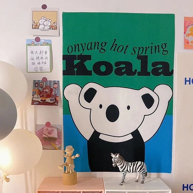 Koreanischen Stil Tapete Hintergrund Foto Gedruckt Tapisserie Hippie Wandbehang Tapisserie Wohnzimmer Hause Schlafsaal Dekoration