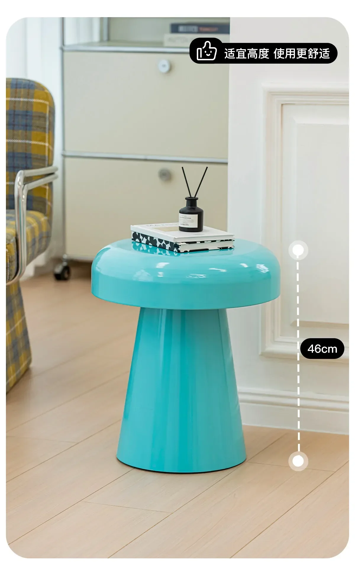 Nordic Simple Side Home Living Room Sofa Corner Table Coffee Modern Creative Small Round Table