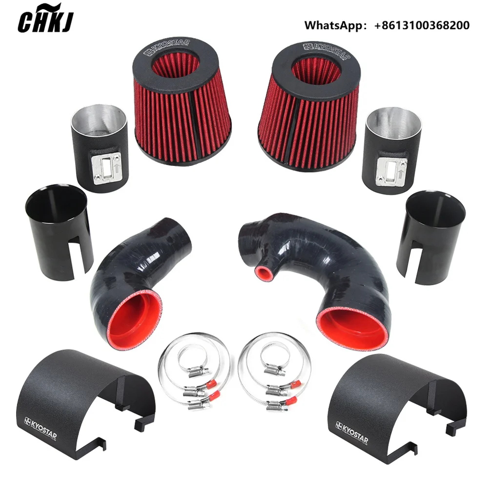 Hot Sale 2016+ Infiniti Q50 Q60 3.0L Twin Turbo VR30DDTT Air Intake Kit With Heat Shield New Condition Aluminum Material