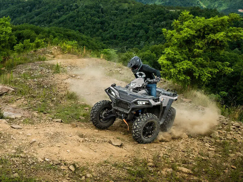 2023 Polaris Sportsman 570 Ride Command Edition Silver Quartz Metallic