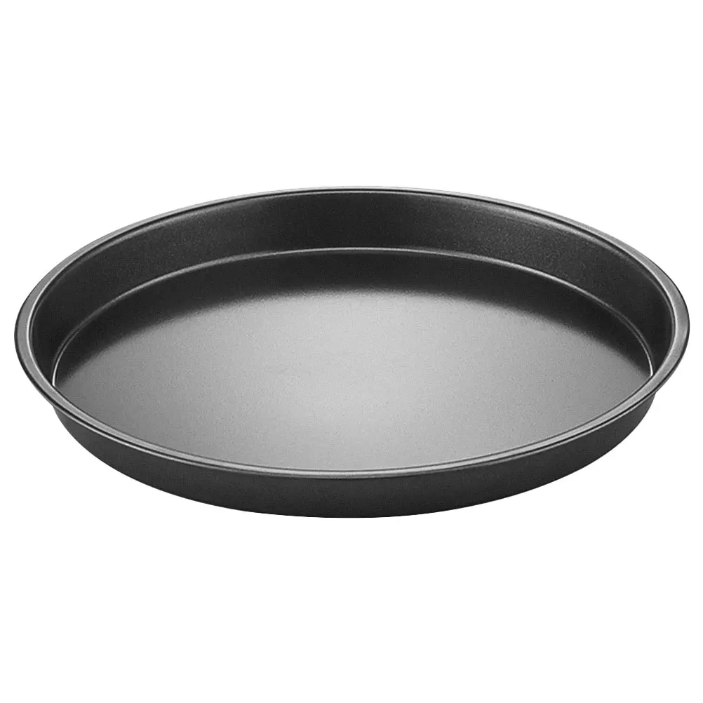 

Pizza Pan Oven Non-stick Tray Metal Pie Pans Baking Pancake for Restaurant Dish