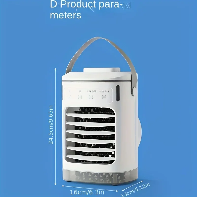 Спрей мини-портативный расширяемый бытовой кондиционер, настольный 600 мл, охладитель воды, источник воздуха, USB-вентилятор охлаждения