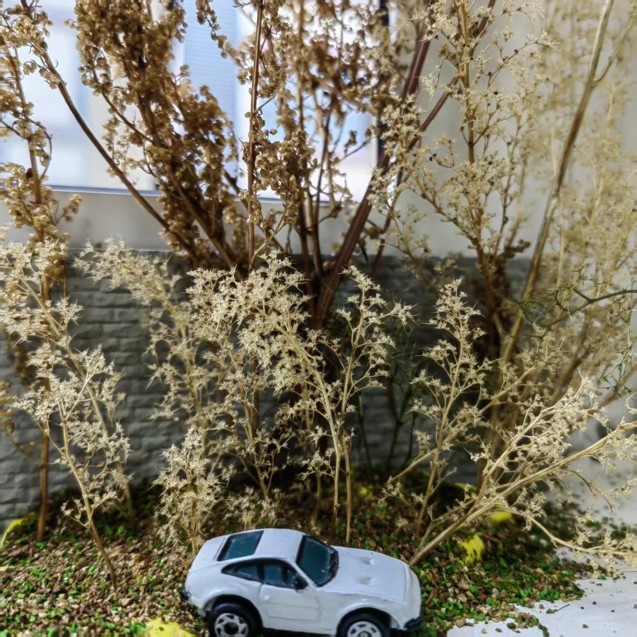 Accessoires de fabrication de modèles à monter soi-même, 15-20CM, matériaux végétaux, arbres et buissons de construction pour table de sable militaire, paysage ferroviaire, 1 boîte