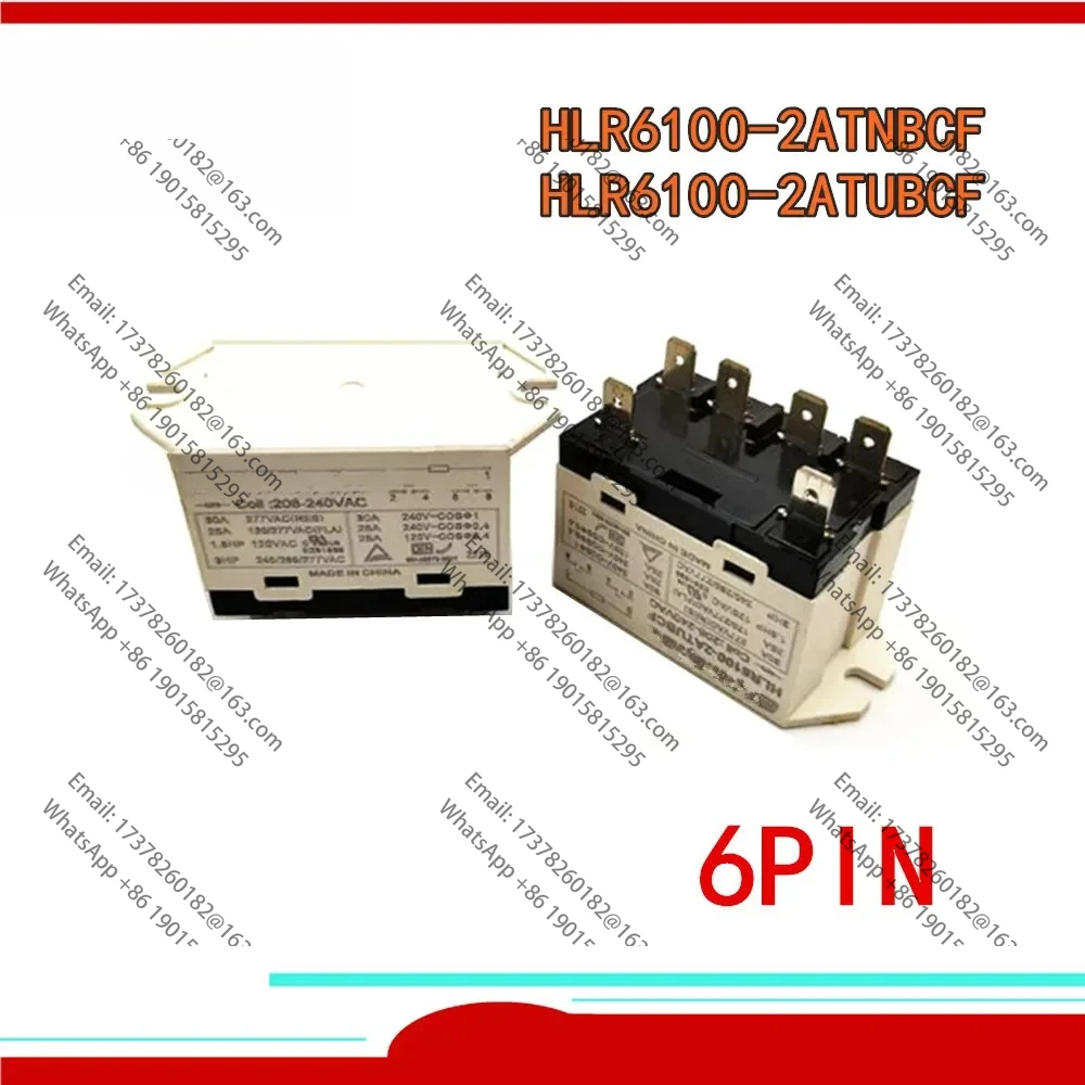 

New relay HLR6100-2ATNBCF 208-240VAC HLR6100-2ATUBCF 208-240VAC HLR6100-2ATNBCF-208-240VAC HLR6100 2ATNBCF 208 240VAC 6PIN
