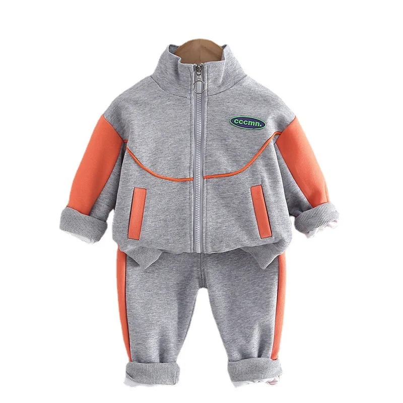 

New Spring Autumn Baby Girls Clothes Children Outfits Boys Jacket Pants 2Pcs/Sets Toddler Casual Cotton Costume Kids Tracksuits