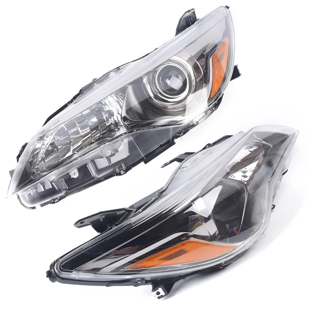 

[Left or Right] Side Halogen Headlight For Toyota Camry 2015-2017 Projector Headlamp Assembly Bulbs