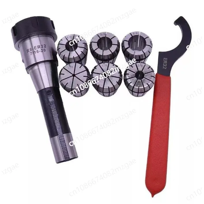 

R8-ER32-7/16-дюймовый отверстие ER32-6PCS комплект, закаленный и закаленный