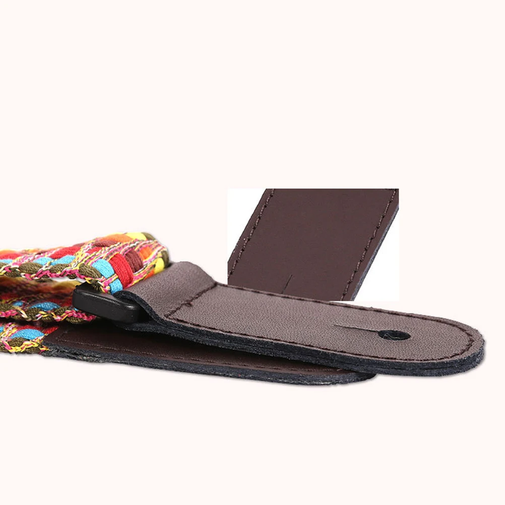 

Colorful Ukulele Strap Shoulder Braided Straps Cross-Body Diagonal Span Creative Accessories