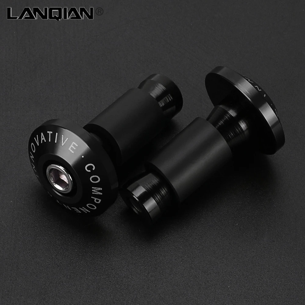 Motorcycle Handle Bar End Weight Handlebar Grips Cap Universal Motorcycle Modification Bws Handle Protection Plug Accessories