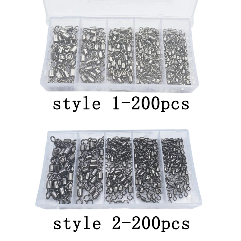 Figure 8 Ring Connector Connecting Ring Fishing Accessories Fishing Tackle Supplies, 200 Pieces