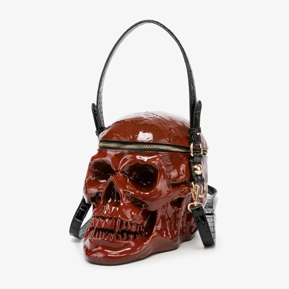 Skulls are funny Handbag for women houlder straddle bag