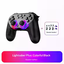 【¥5,125】Leadjoy Saber Plus ゲームパッド ブラック with Joytsick Caps 特別割引-アリエク特価アラート