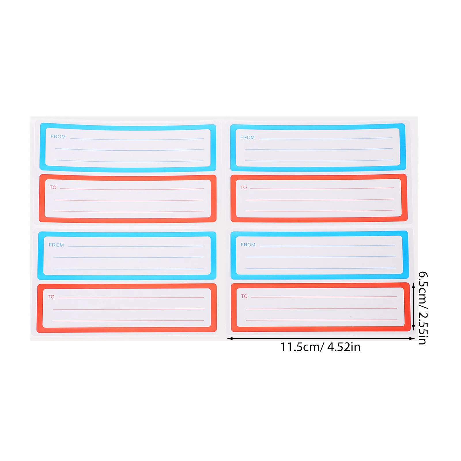 Blank Address Labels Mailing Shipping Office Adhesive Halloween Christmas Blank Label Stickers Blank Labels Stickers 20Pcs - view 2