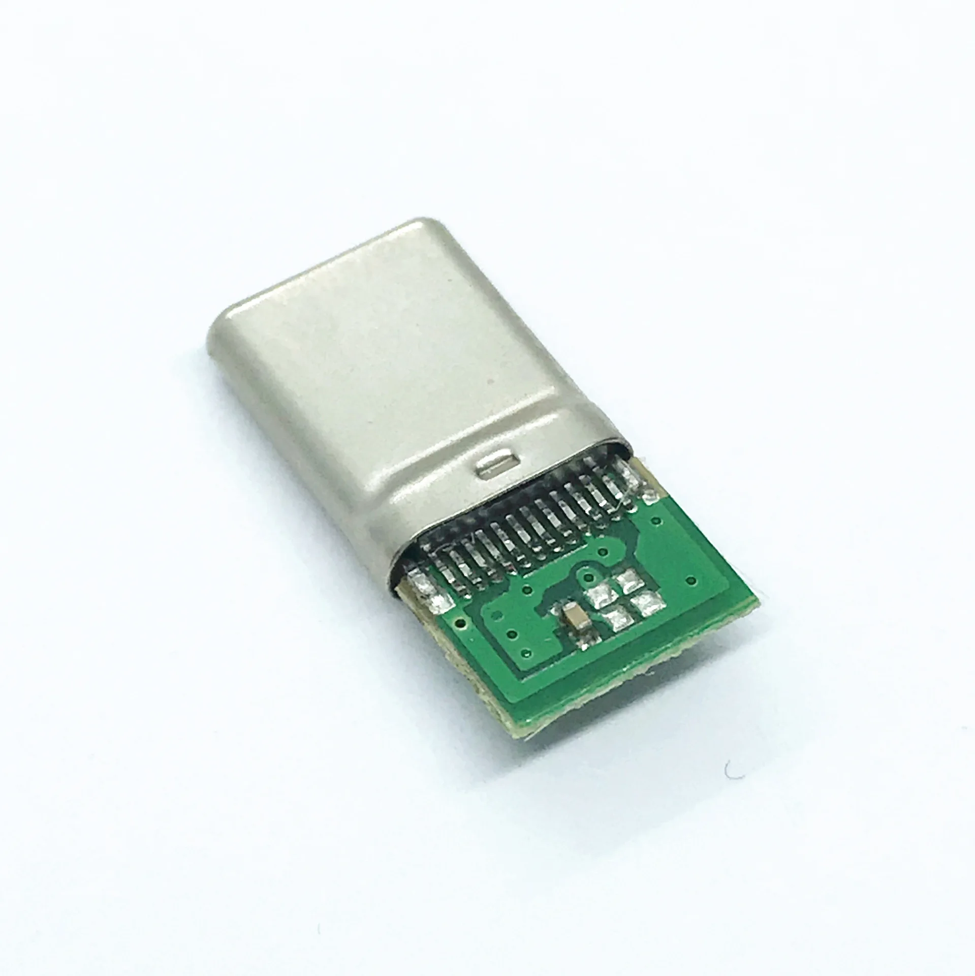 For USB connector TYPE C male 24PIN stretch 10.30L C-C function 5-core PD fast charging plug 24P