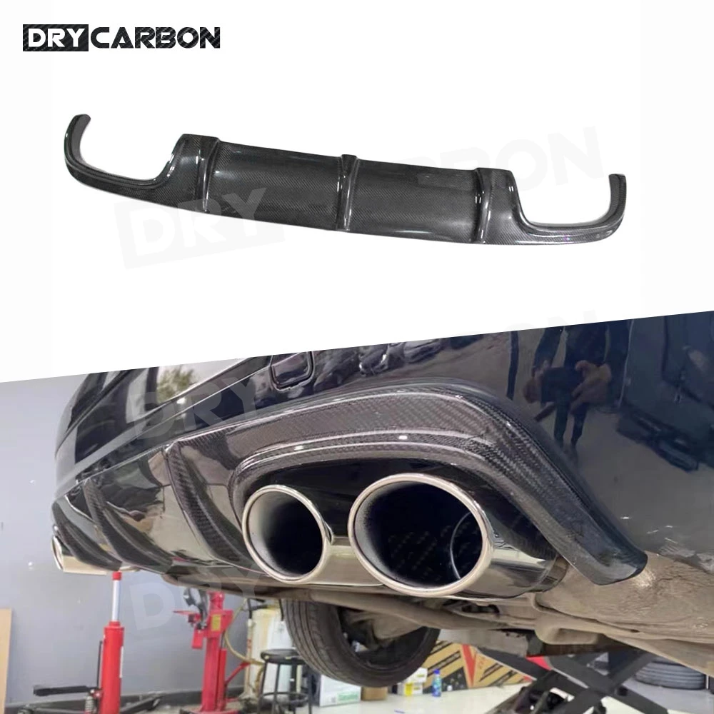 

Carbon Fiber Car Rear Bumper Diffuser Lip Rear Diffuser Bumper Spoiler Body Kit For Benz W211 E55 AMG Sedan 2002-2006 FRP