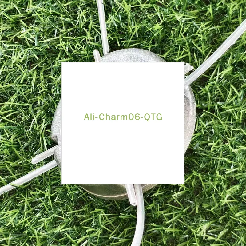 Top-Grade Aluminum Alloy Universal Lawn Mower Head with Nylon Steel Mowing Line, Replacement Components