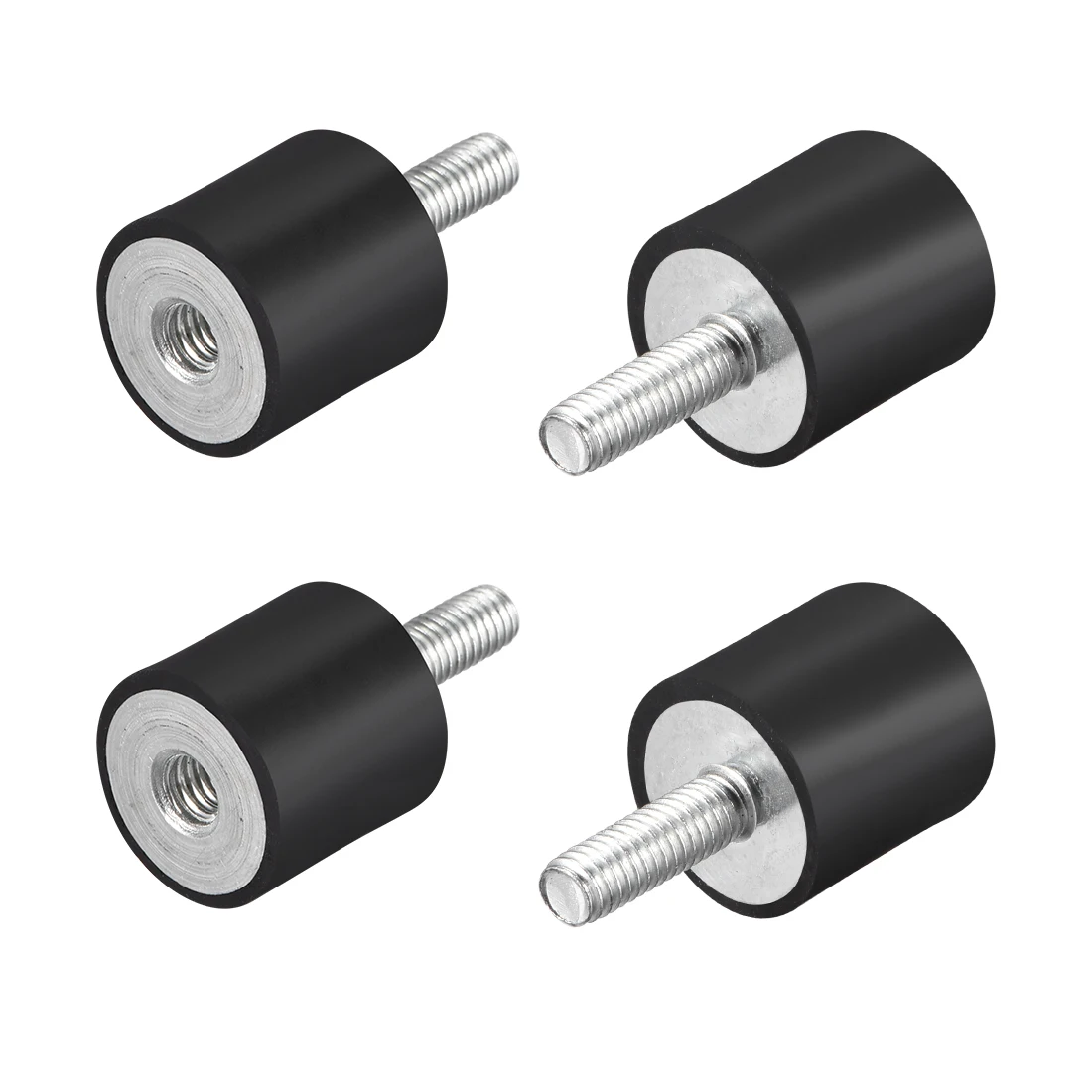 Masculino e Feminino Rubber Shock Absorber Bater Pad Damper Bobbin Mount Isolador Anti Vibração tipo vd para Bicicleta m4 m6 Rosca m8 Pcs