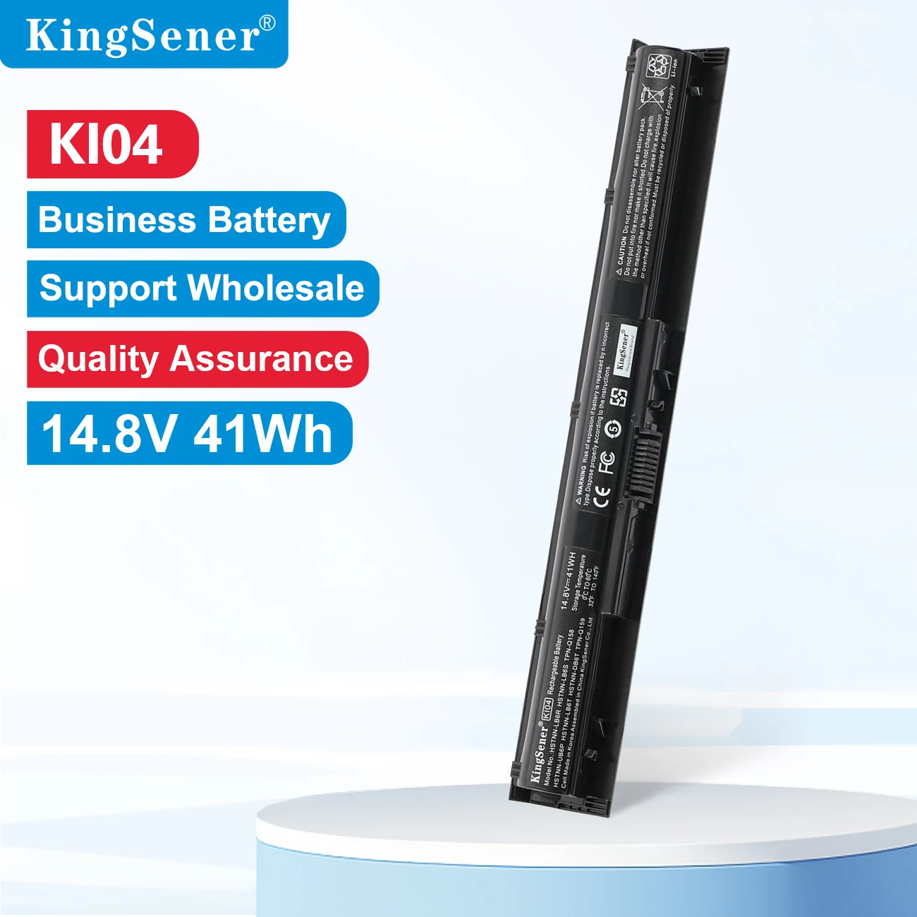 

Аккумулятор KingSener KI04 для ноутбука HP Pavilion 15-ab292nr 14-ab000 17-g000 ~ 17-g099 HSTNN-DB6T/LB6R HSTNN-LB6S/LB6T 800049-001