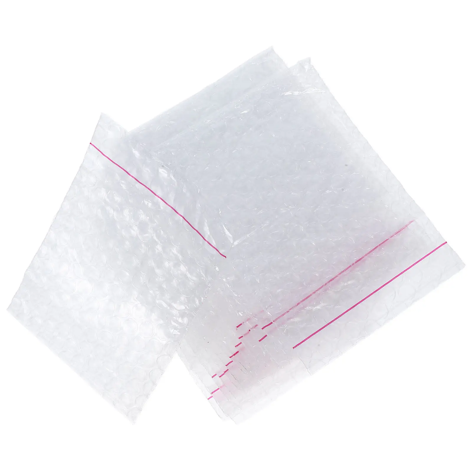 50pcs Envelopes Plásticos à Prova de Choque para Pequenos Negócios Sacos de Envio Transparentes Leves e Resistentes a Rasgos