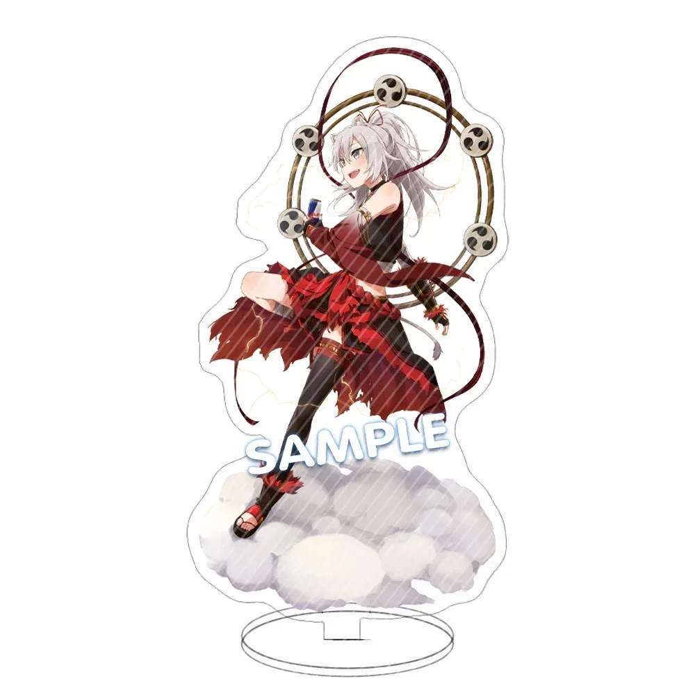 Japan Virtual YouTuber Hololive Anime Figures Shirakami Fubuki Natsuiro Matsuri Acrylic Stands Akai Haato Character Model Gifts