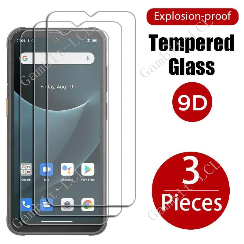 3Pcs Tempered Glass For Blackview A52 A53 Pro A55 A85 BV5200 BV5300 BV8900 BV9300 Oscal C70 C80 S80 Screen Protector Cover Film