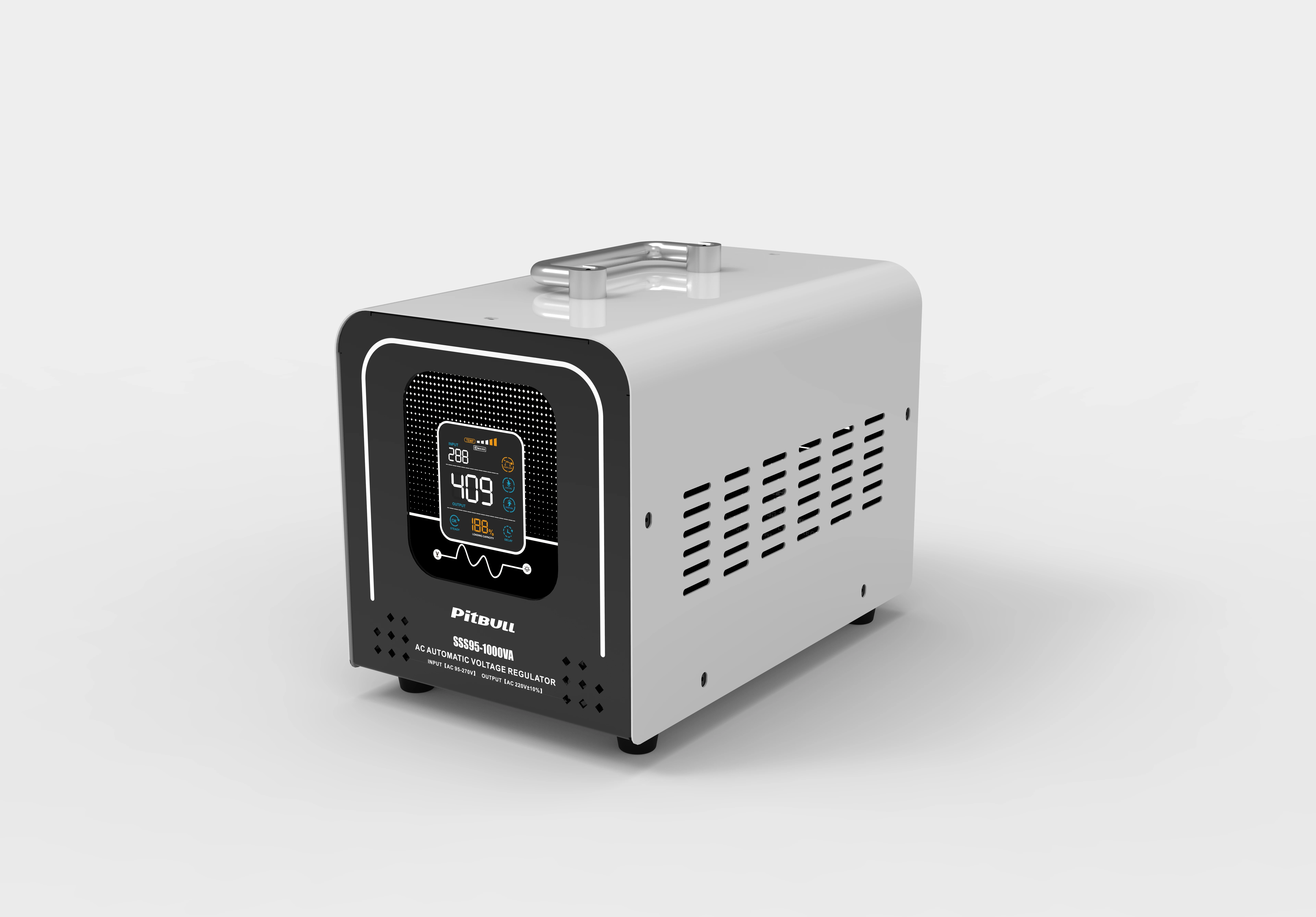 New Design AC Automatic Voltage Regulators Single Phase 1KVA to 30KVA Stabilizers for Home and Office Use