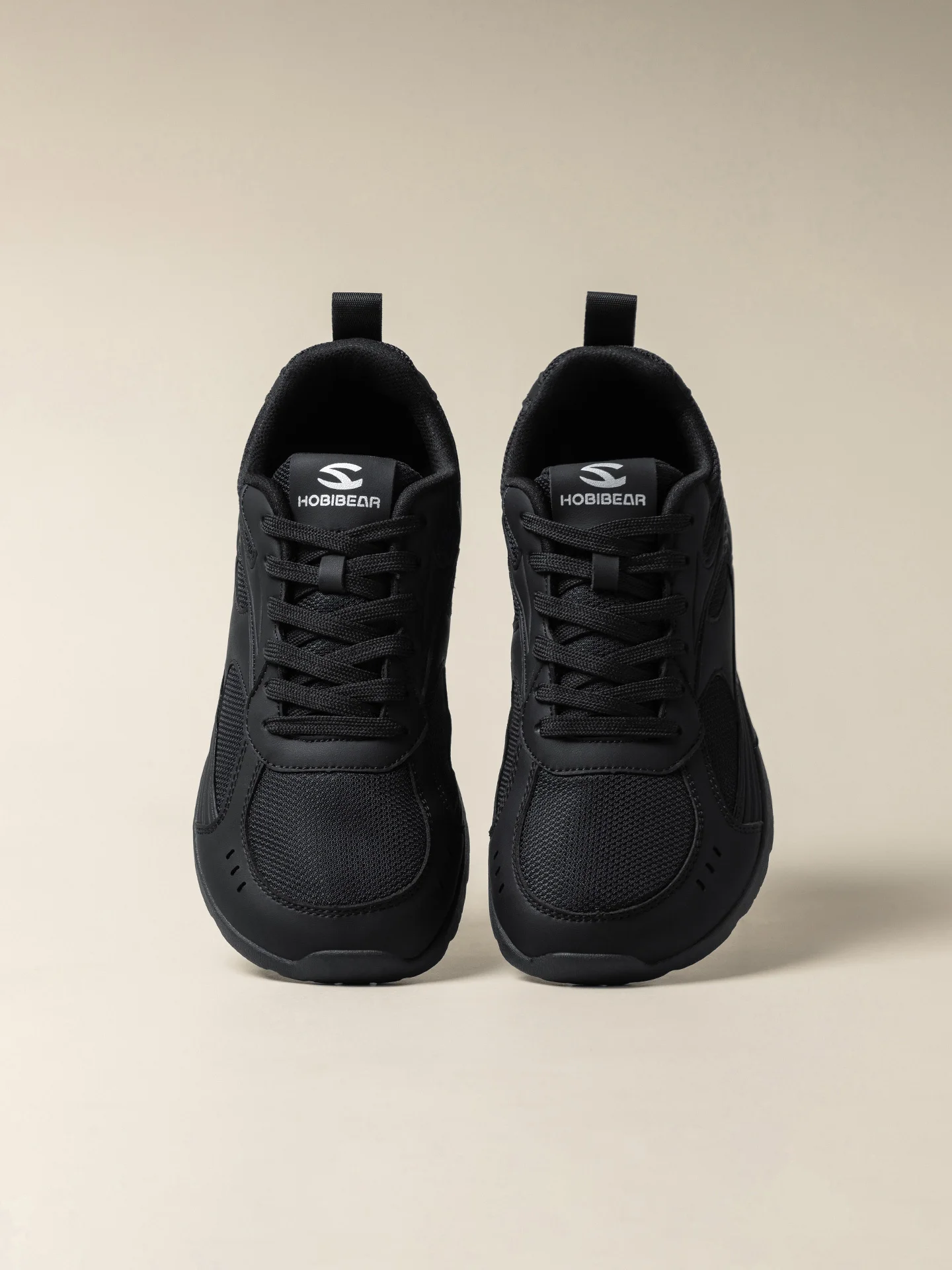 HOBIBEAR Herren-Sneaker mit breiter Zehenbox, leichte Schnür-Tennisschuhe, atmungsaktives Mesh, rutschfeste Freizeit-Wanderschuhe für Unisex – Detail 14
