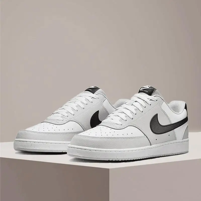 Nike COURT VISION LO Men's Low-Top Slip-Resistant, Durable, Lightweight Casual Skate Shoes HV0927-097