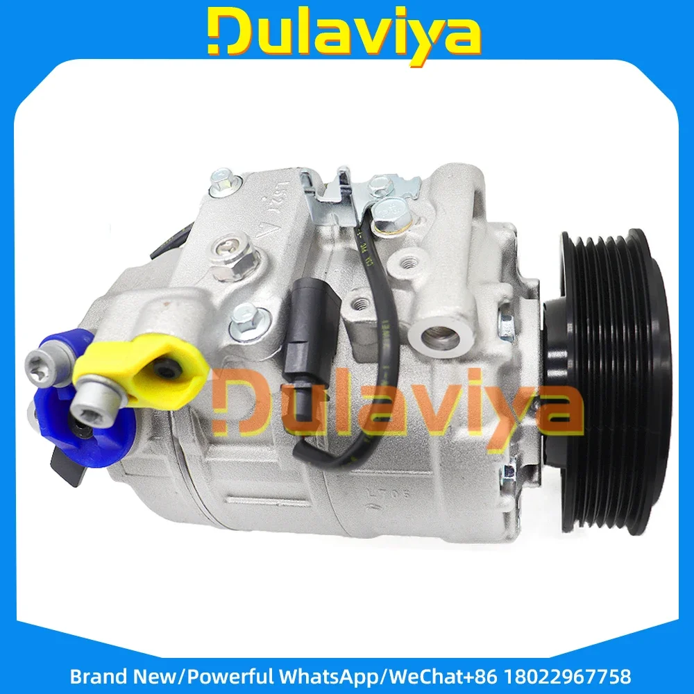 A/C Air Conditioning Compressor 6SEU14C For Audi A8 Saloon 4.2 TDI Q7 4L 4.2 TDI 4E0260805BC 4E0260805AE