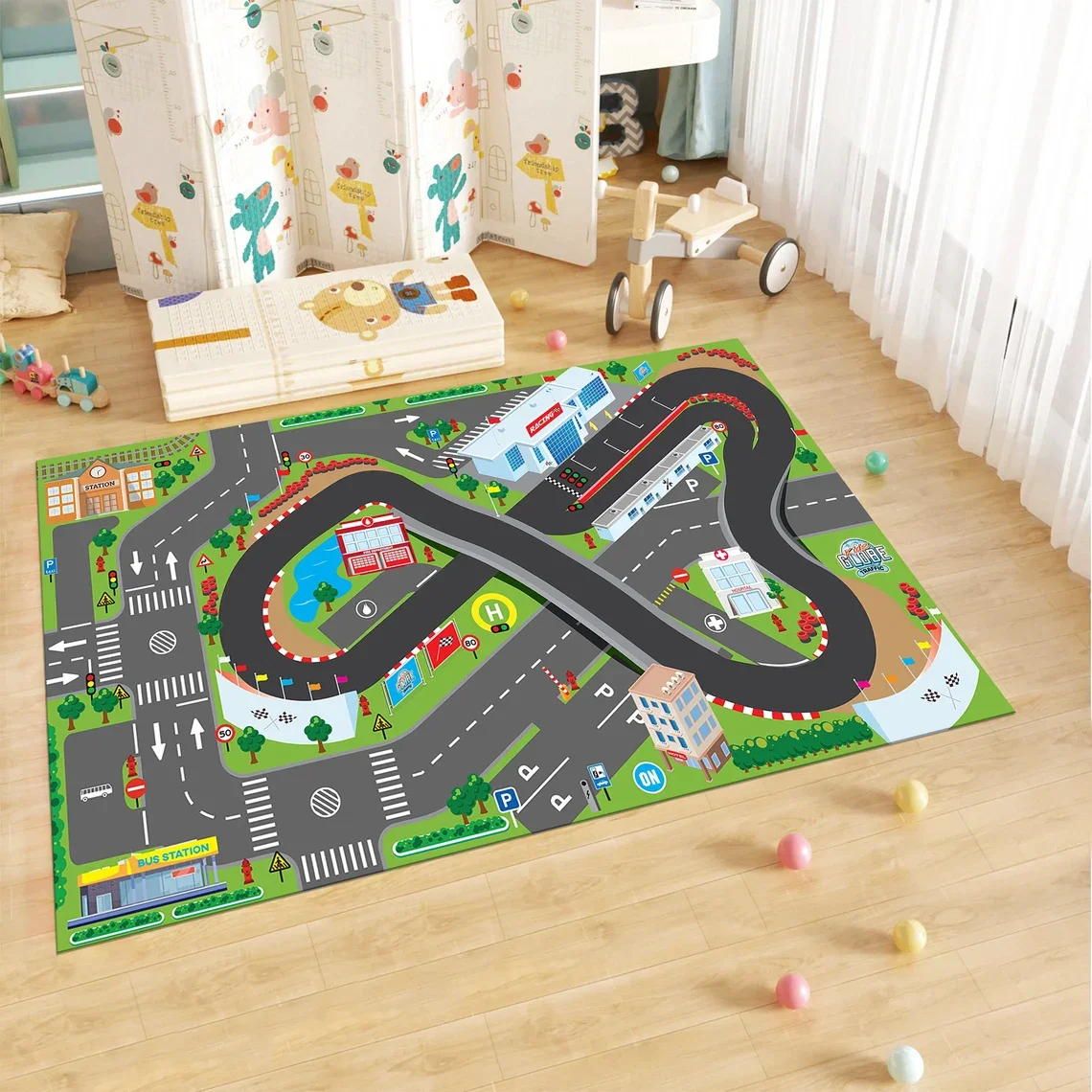 Race Track Rug,Race…