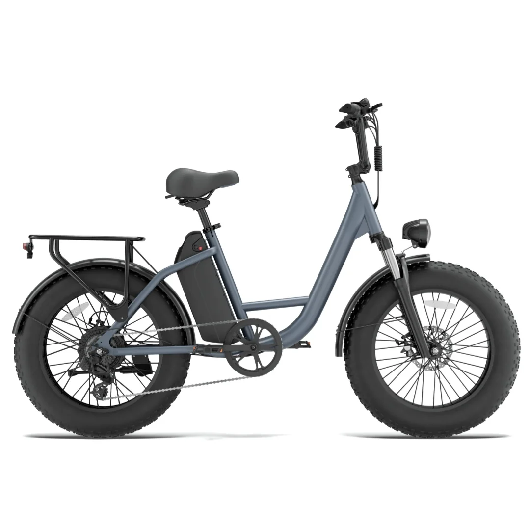 Urlife E20PRO 1500W elektrische fiets 26x4″ banden 48V 15,6Ah batterij Fat E-bike 7 versnellingen Hydraulische schijfremmen voor volwassenen Elektrische fiets