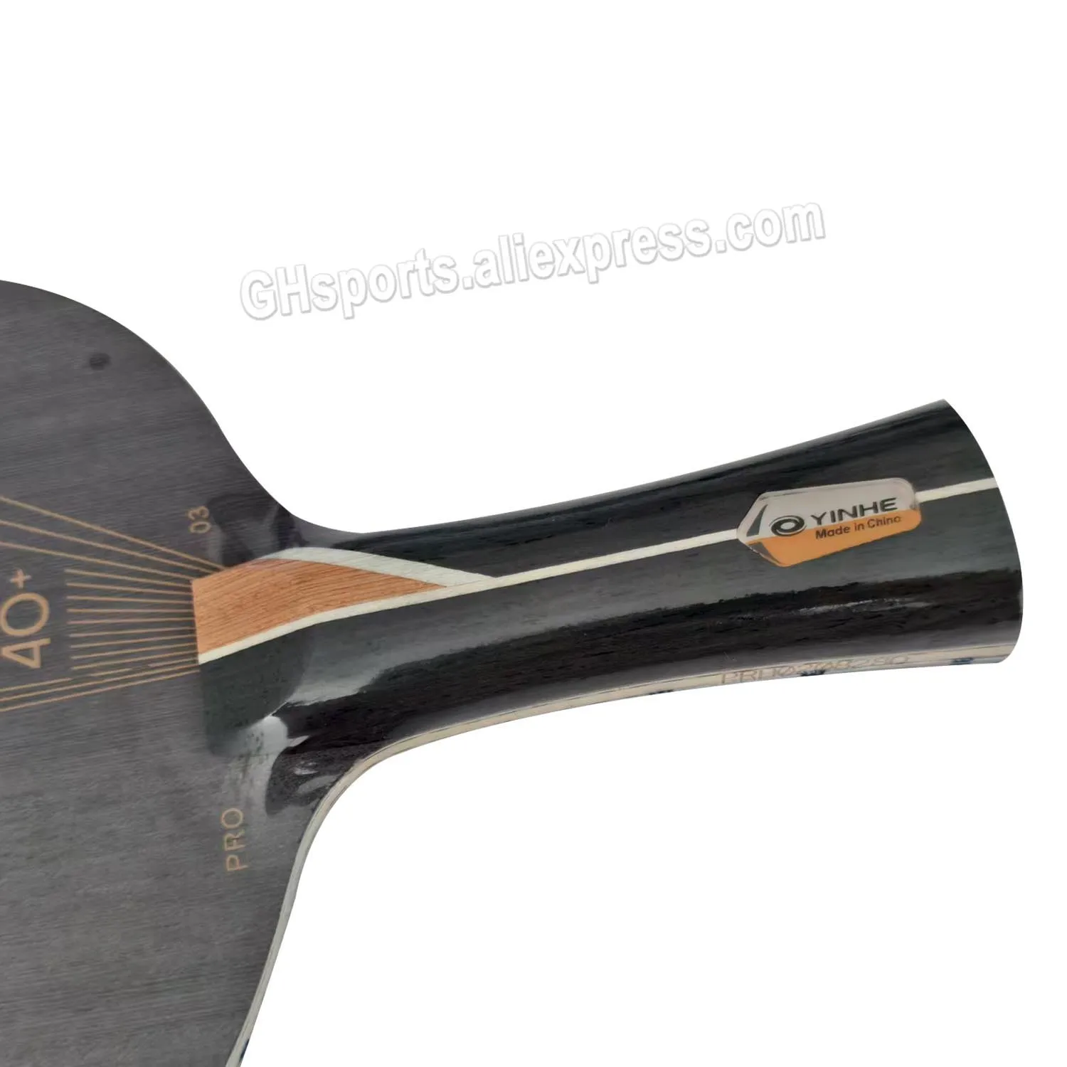 YINHE PRO-03 شفرة تنس الطاولة 5 خشب + 2 حلقة كربون طاولة متوسطة وبعيدة احترافية 03 مضرب تنس الطاولة بينج بونج #5