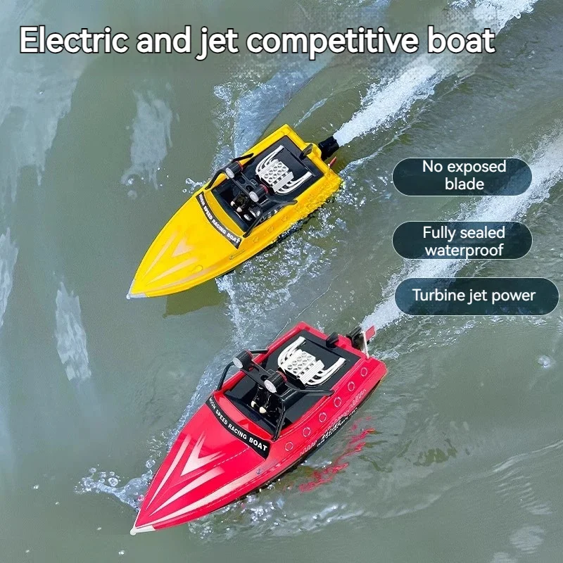 Neues Weili 917 Jet Sports ferngesteuertes Boot mit Licht, Hochgeschwindigkeits-Schermaschine, Spezialeffekte, elektrisches Bootsmodell, Kinderspielzeug