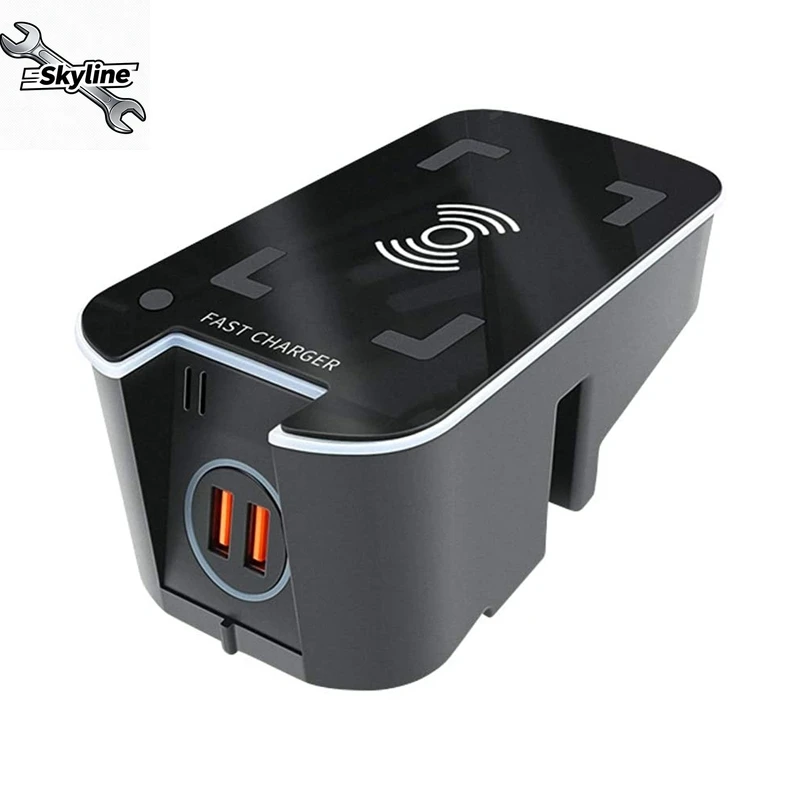 15W 車用 Qi ワイヤレス充電器充電プレート電話ホルダー XC90 S90 XC60 VC60 S60 V90用