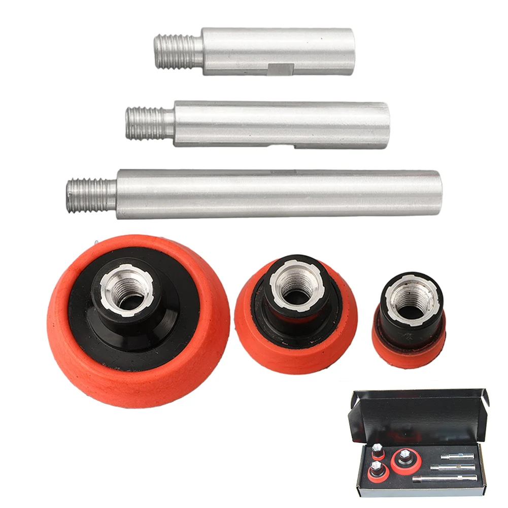 

6pcs 123 Inch Plate Backing Pad Adapter Disc Sanding and Polishing Pad Set Compatible with Various Grinding Wheels and Heads