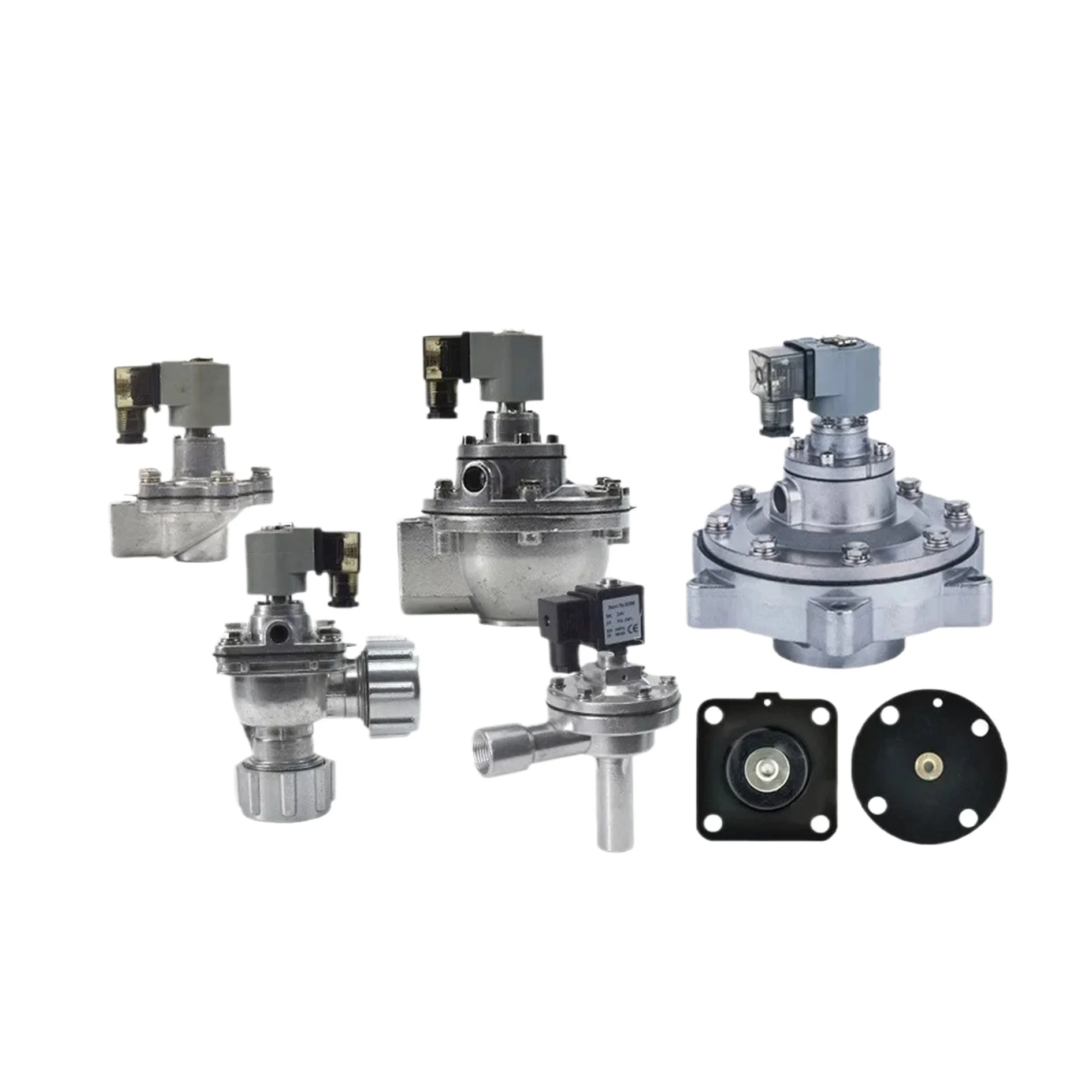 Bag Dust Collector DMF-Z-20/25 Shanghai Bag Type Solenoid Valve Pulse Valve 1 Inch High Prototype Submerged Right Angle Type