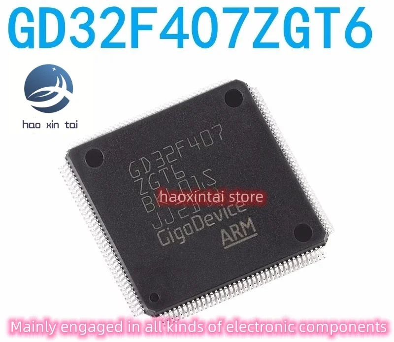 

5 шт. новый оригинальный точечный снимок GD32F407ZGT6 LQFP-144 заменяет STM32F407ZG/ZET6