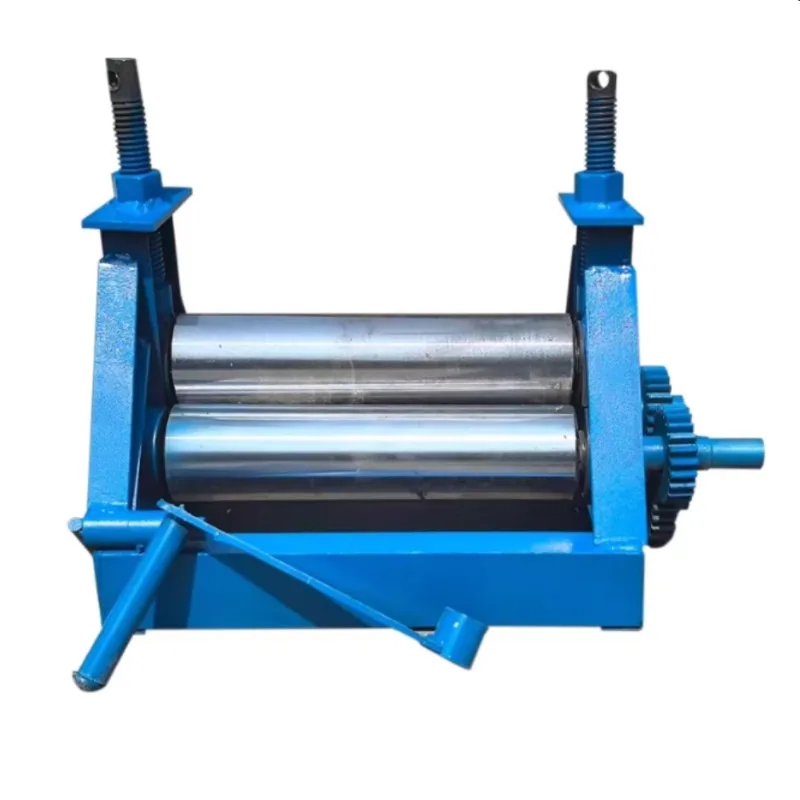 Portable Small Aluminum Stainless Steel Rolling Machine Manual Metal Plate Rolling Machine