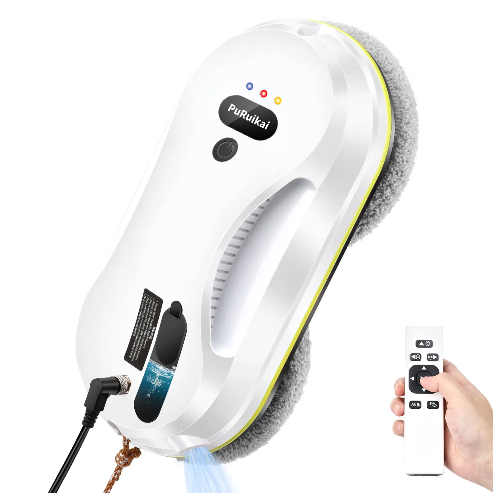 PuRuiKai 09 Intelligent Window Cleaning Robot Automatic Spray 5m Climbing Rope