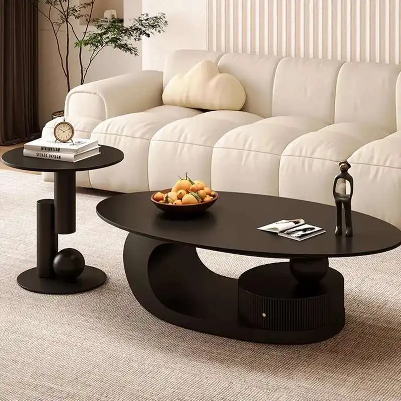 

Unique Italian Coffee Table Minimalist Living Room Luxury Nordic Side Table Aesthetic Writing Couchtisch Lounge Suite Furniture