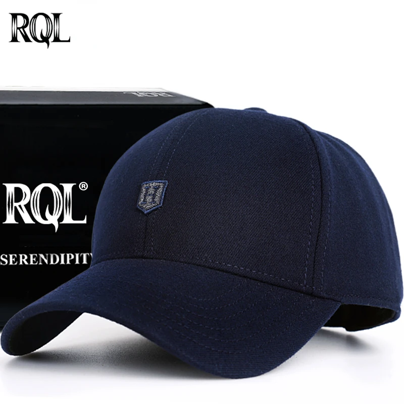 Baseball Cap for Men Winter Hat High Top Solid Color Keep Warm Wool Trucker Hip Hop Dad Hat Fisher Snapback Dropshipping 2022