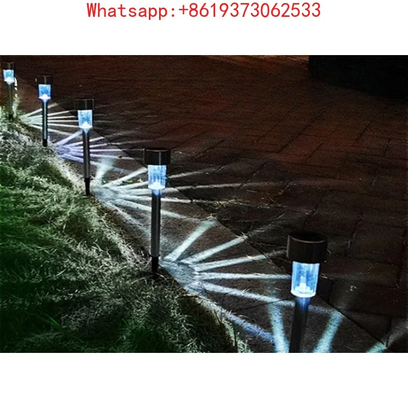 

10 шт. солнечных светильников для газона, уличные светильники для патио, водонепроницаемые, для создания атмосферы, высокое качество