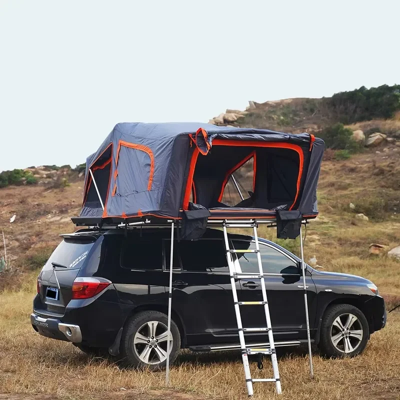 Best Camping Gear Hard Shell Car Roof Top Tent for SUVs Truck 3-4 Person Waterproof Aluminum Overlanding