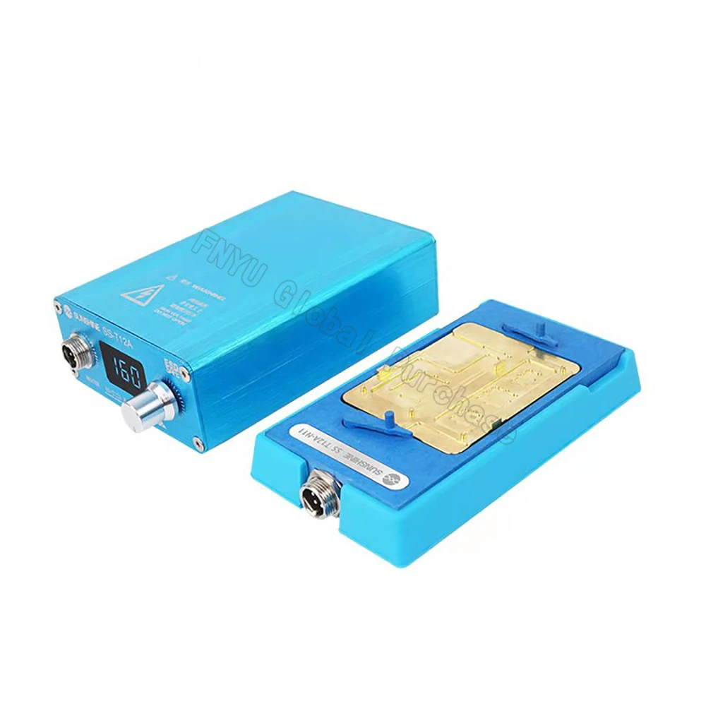 SUNSHINE SS-T12A-N11 Kit Stasiun Solder Alat Perbaikan Motherboard untuk iPhone 11 11P 11P MAX Alat Perbaikan Pemanas Ponsel